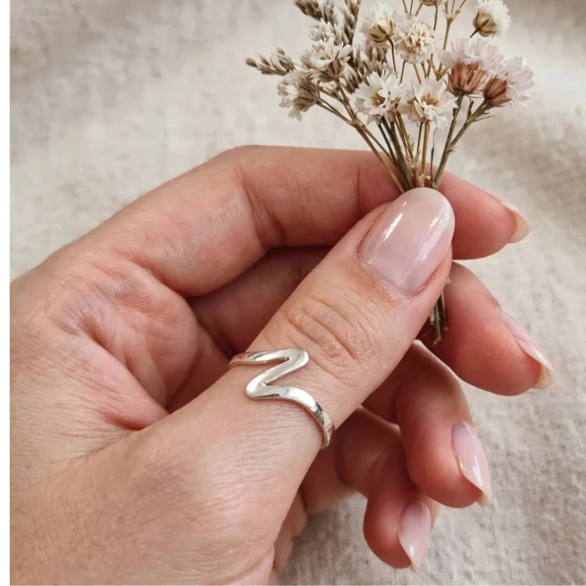 Anillo Zig Zag de Plata 925 – Ímpetu