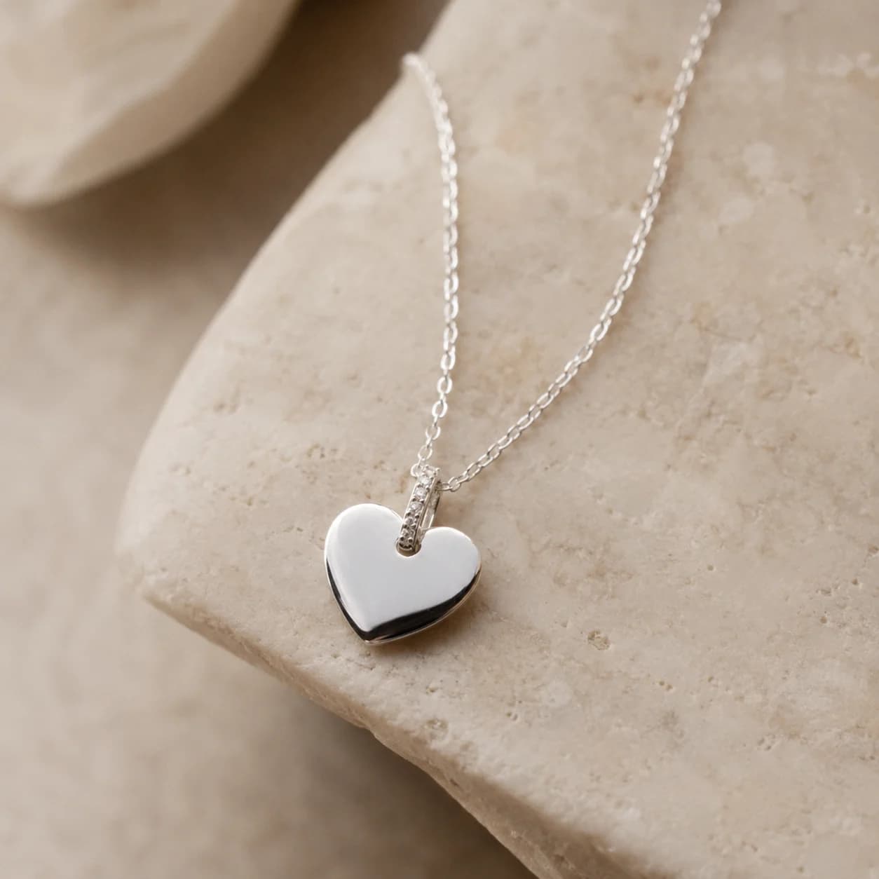 Dije Corazón de Plata 925 con Cubics – Latido