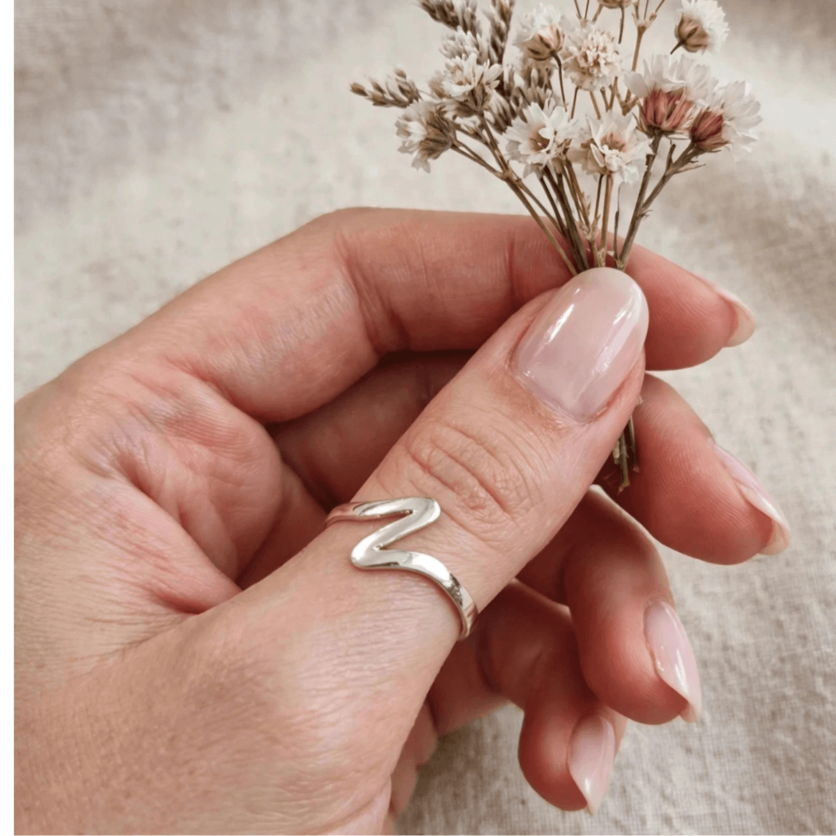 Anillo Zig Zag de Plata 925 – Ímpetu